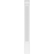 Ekena Millwork Fluted PVC Pilaster w/Decorative Capital & Base, 6"W x 60"H x 2"P PILP06X060FL02-2 - alternate 6